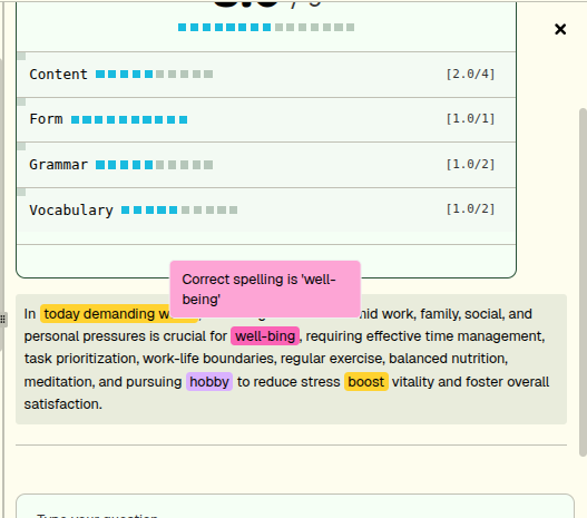 Error Highlight and Fixes