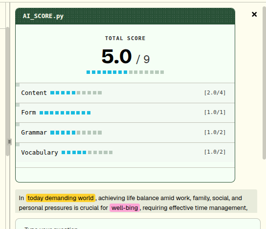 Instant AI Evaluation